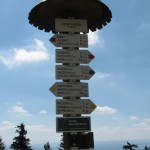 rozcestník Lysá hora