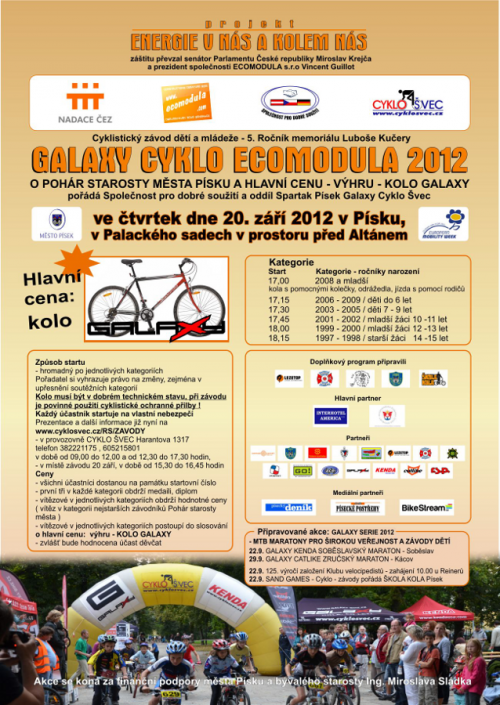 pozvanka cyklo zavody galaxy pisek 2012